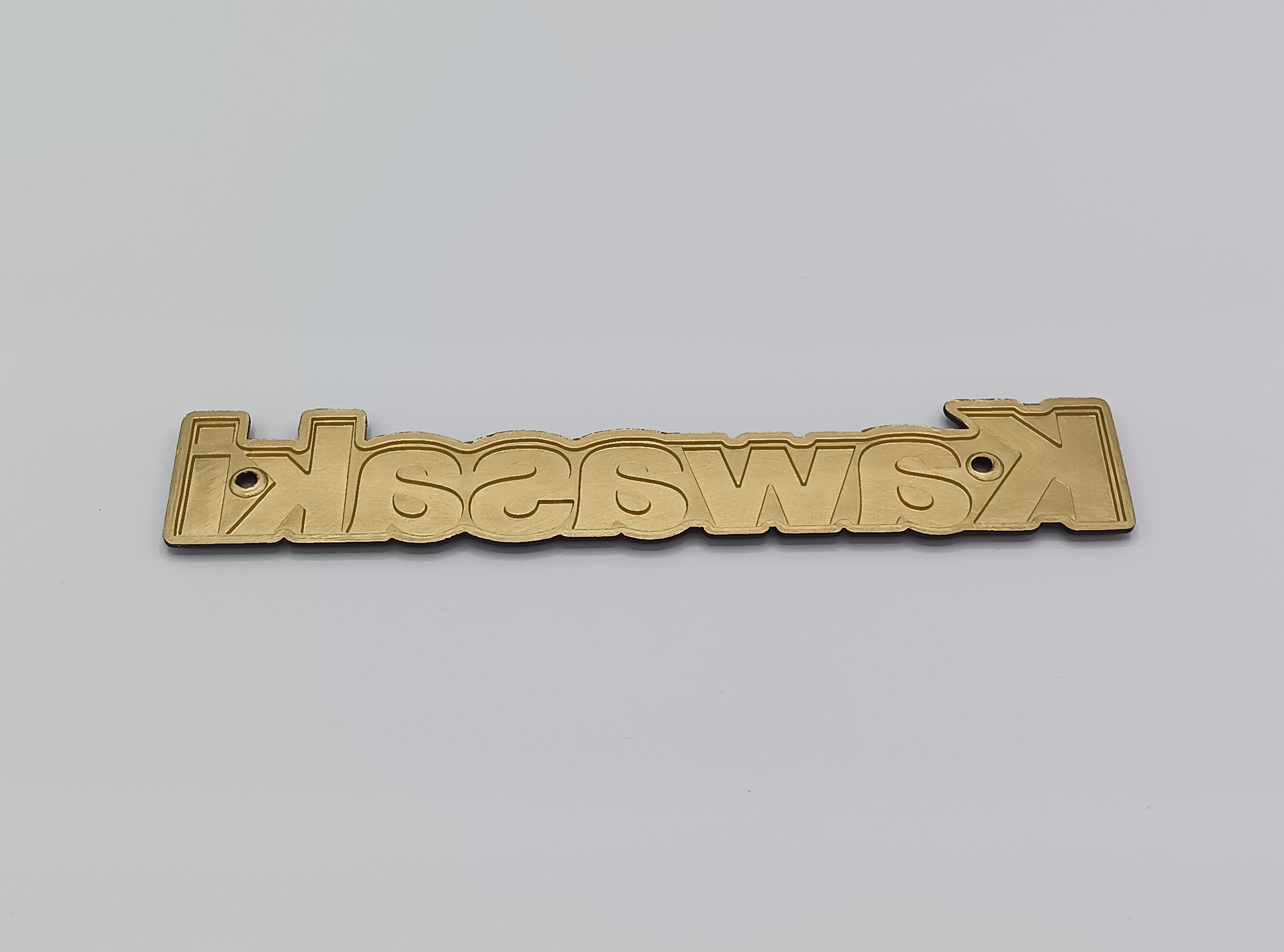 1980年 Z250 FUEL TANK EMBLEM "Kawasaki"